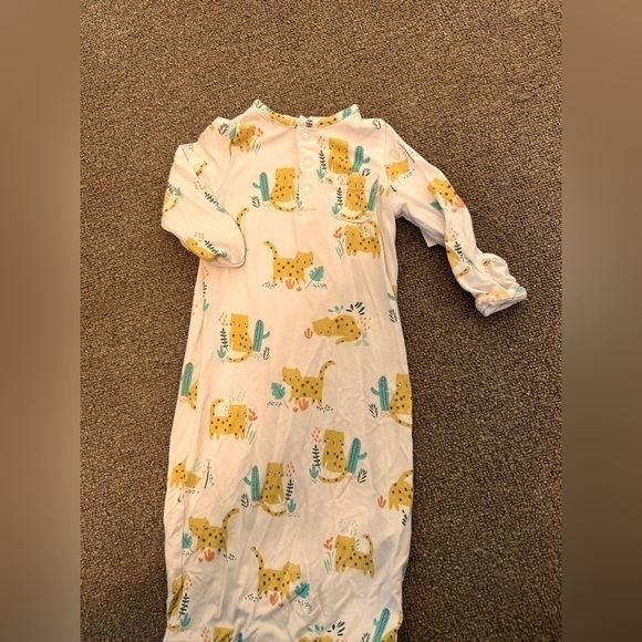 Angel Dear Other - Angel Dear Bamboo Cheetah Safari Gown